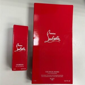 Christian Louboutin mascara & Loubidoo parfum samples